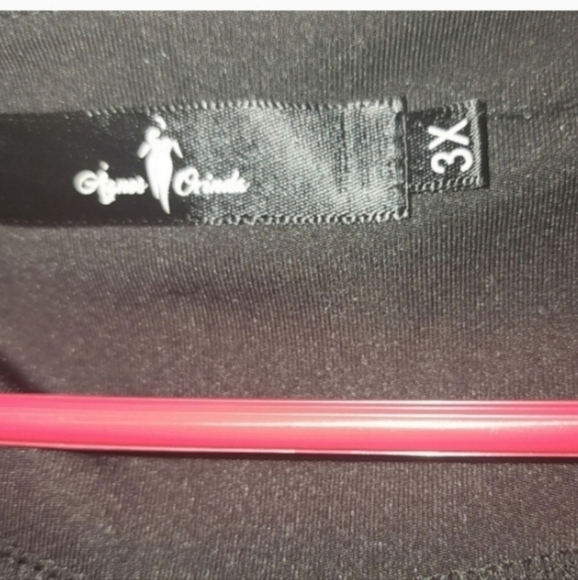 🍁🍂Curvy sense 3x black blouse - Picture 3 of 3